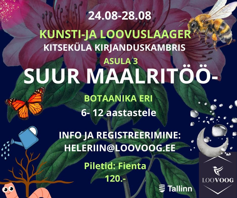 Kunsti-ja loovuslaager: "Suur maalritöö-Botaanika eri" — Other · Tallinn