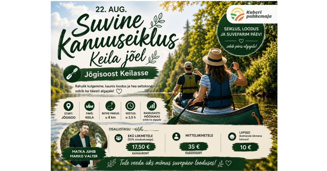 Suvine kanuuseiklus Keila jõel — Other · KOPPELMAA
