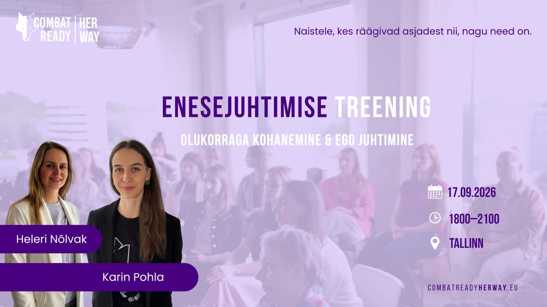 Combat Ready | Her Way treening - Olukorraga kohanemine & ego juhtimine