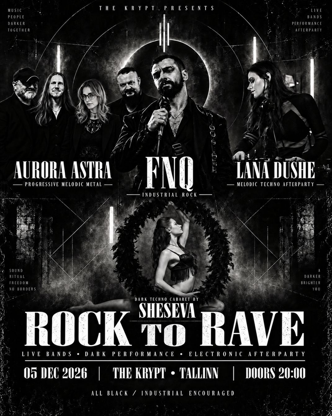 Event artwork: ROCK TO RAVE
