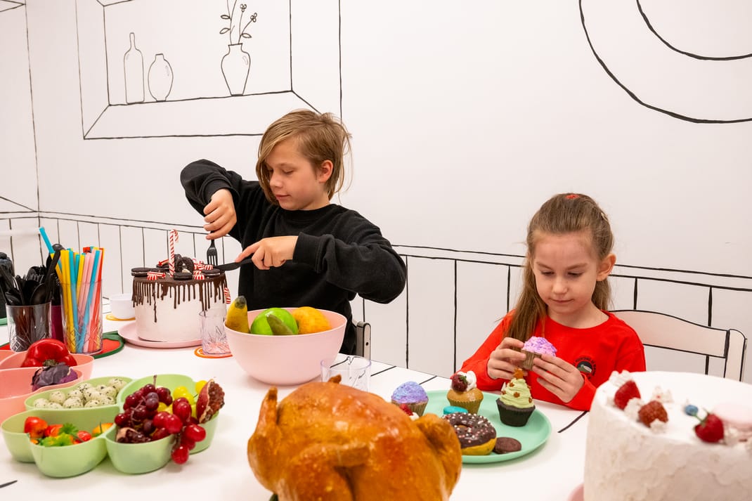 Kuidas mängida? Butafooria töötuba näitusel "Tahan mängida!"