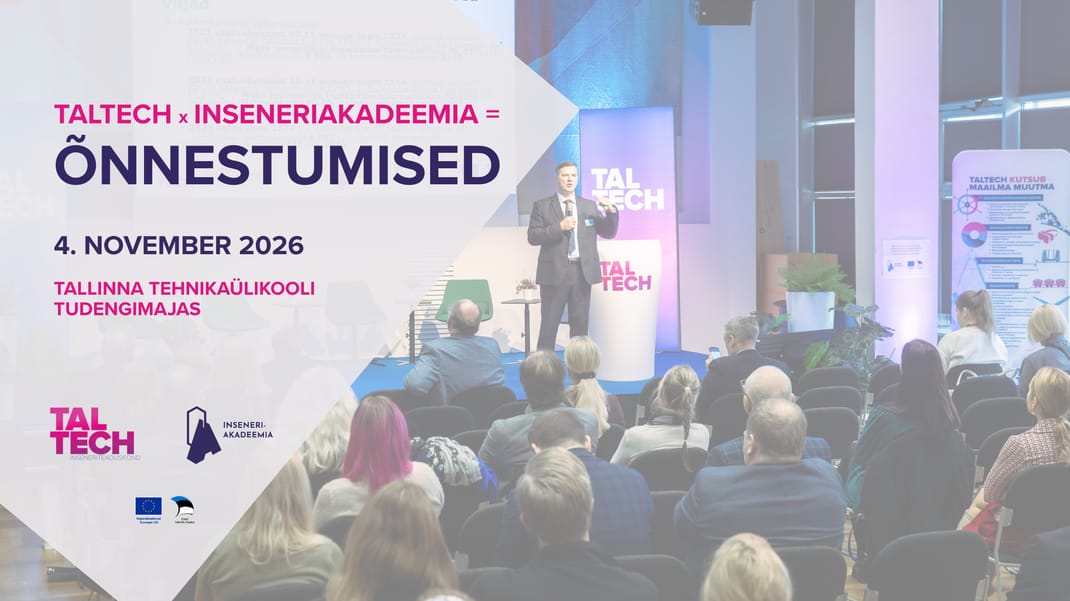 Event artwork: Inseneriakadeemia õnnestumised TalTechis