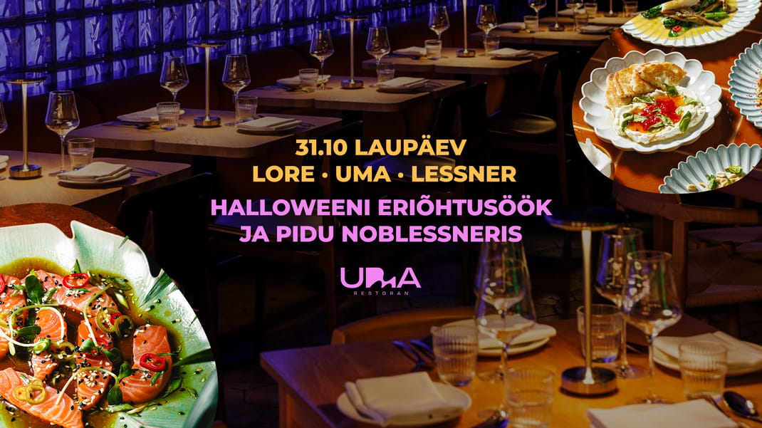 Event artwork: 31.10 HALLOWEEN DINNER & PARTY AT NOBLESSNER