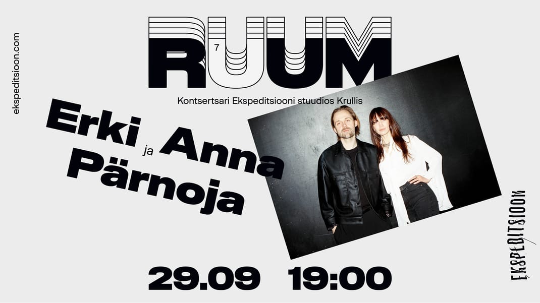 Kontsertsari RUUM: Erki ja Anna Pärnoja