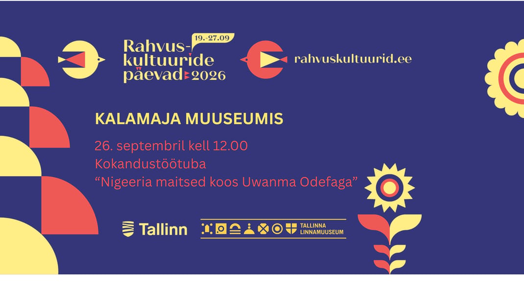 Kokandustöötuba “Nigeeria maitsed koos Uwanma Odefaga”