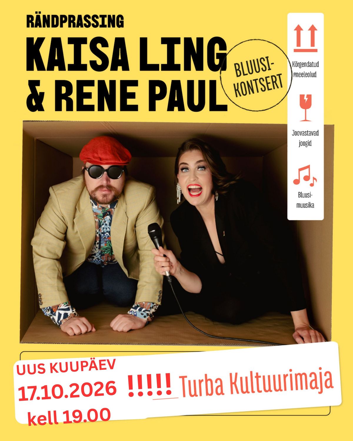 „Rändprassing" Kaisa Ling ja Rene Paul