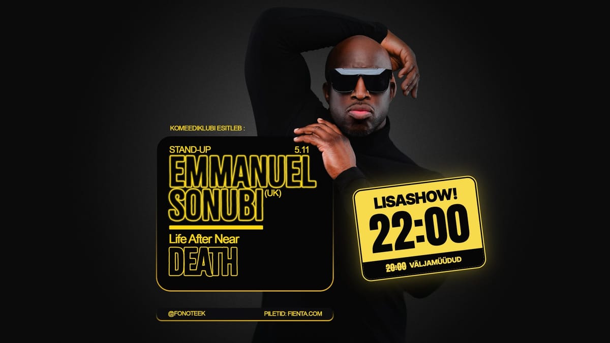 Emmanuel Sonubi (UK): Life After Near Death