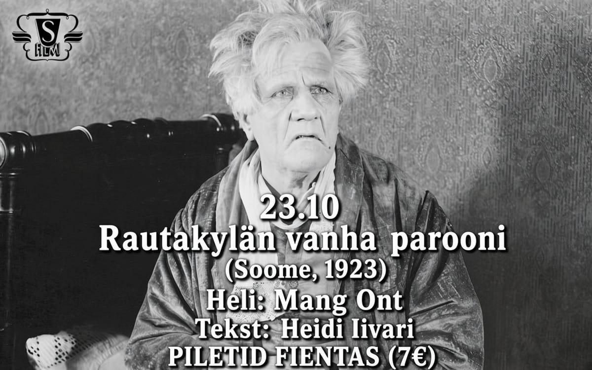 20/20 Filmifestival: Rautakylä vana parun // Mang Ont x Heidi Iivari