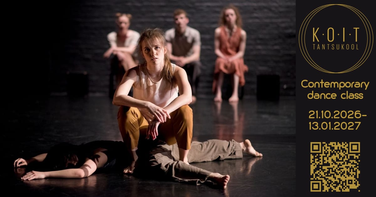 Contemporary dance class edasijõudnud