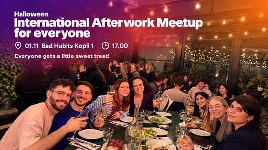 Halloween Afterwork International Meetup for everyone ✅ Event is FREE!