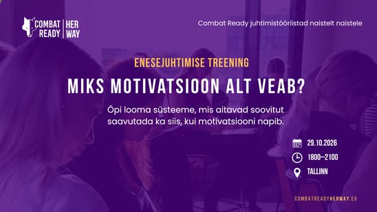 Combat Ready | Her Way treening - Distsipliin=vabadus