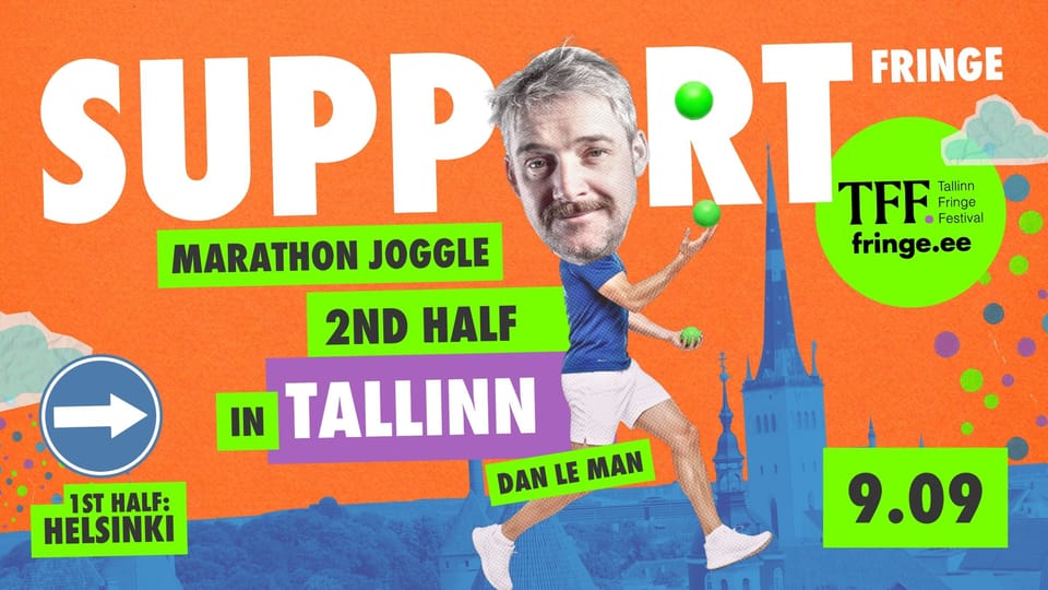 Jooksleerimine* – 2. poolmaraton Tallinnas – Toeta Tallinn Fringe'i