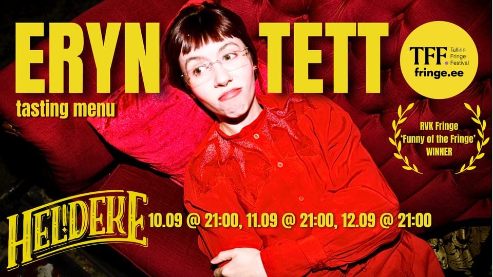 ERYN TETT: TASTING MENU
