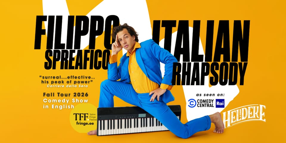 Filippo Spreafico • Italian Rhapsody • Comedy in English