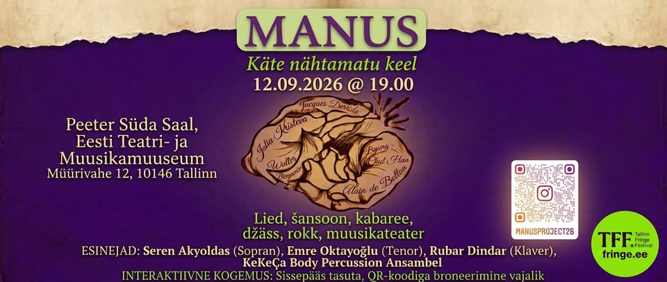 "MANUS: The Invisible Language of Hands